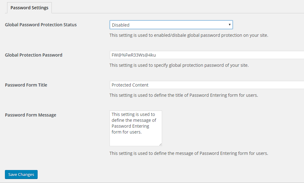 global-password-settings